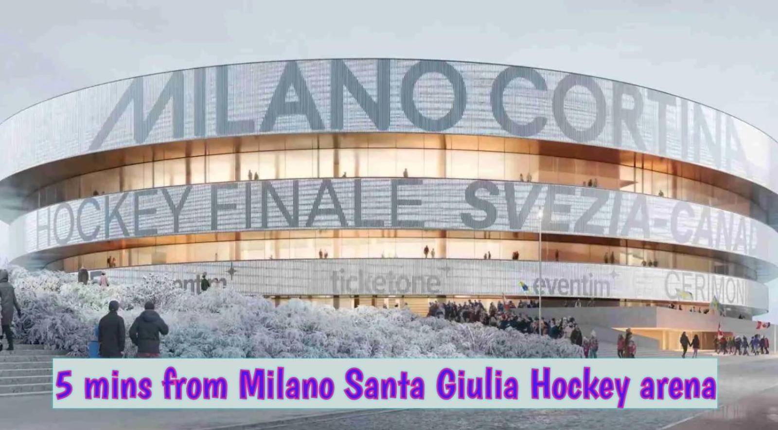 Appartamento Mini Loft Fabrique - Milano Santa Giulia Hockey Arena Esterno foto